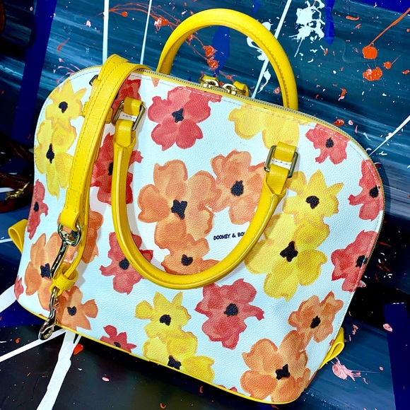 🎈SOLD🎈Dooney & Bourke Satchel Shoulder Bag Crossbody or Purse - Picture 4 of 14